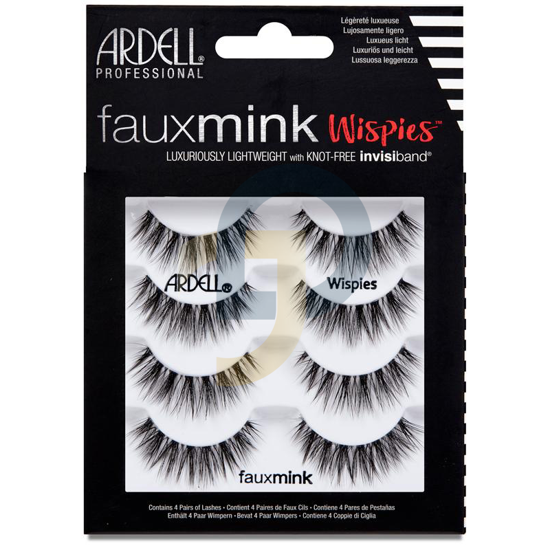 Ardell FauxMink umělé řasy 4 páry Wispies