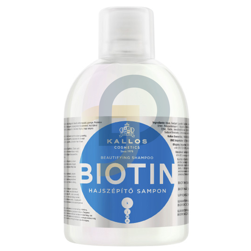 Kallos KJMN BIOTIN hajsampon 1000 ml