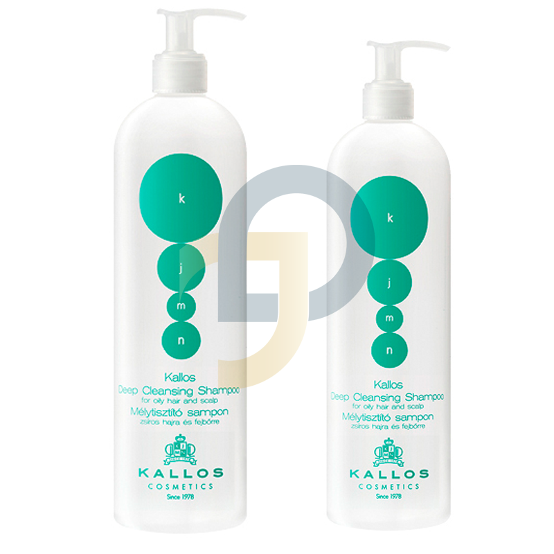 Kallos KJMN Deep Cleaning hajsampon TISZTÍTÓ adagolóval Kallos KJMN Deep Cleaning hajsampon TISZTÍTÓ adagolóval
