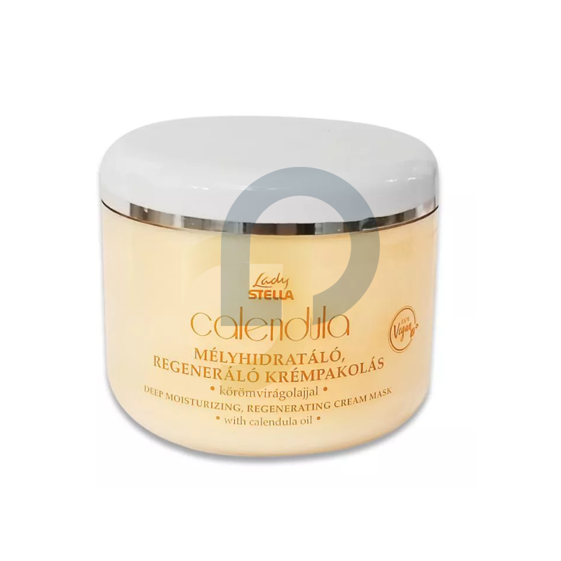 Lady STELLA CALENDULA Körömvirágos krémpakolás arcra 200 ml Lady STELLA CALENDULA Körömvirágos krémpakolás arcra 200 ml