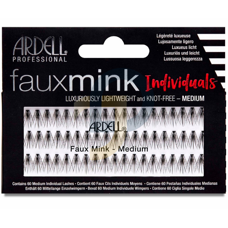 Ardell FauxMink Trsy Medium bez uzlíku