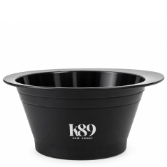 K89 Kadernícka miska čierna s logom
