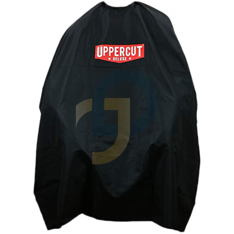 Uppercut Deluxe fekete logós vágóköpeny