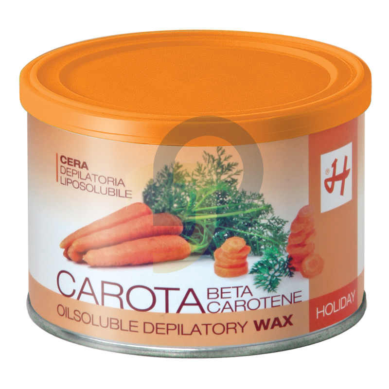 HOLIDAY Liposoluble Hypoalergénny depilačný vosk CARROT - Objem: 400 ml