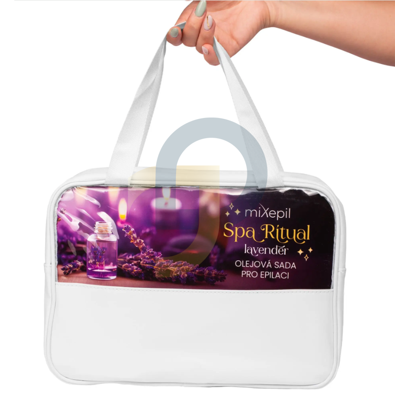 Mixepil Sada na depiláciu Oil SPA Ritual LAVENDER