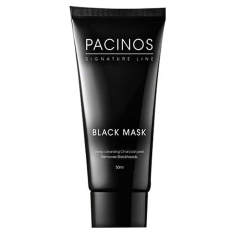 Pacinos Black Mask čierna pleťová maska zlupovacia 50 ml