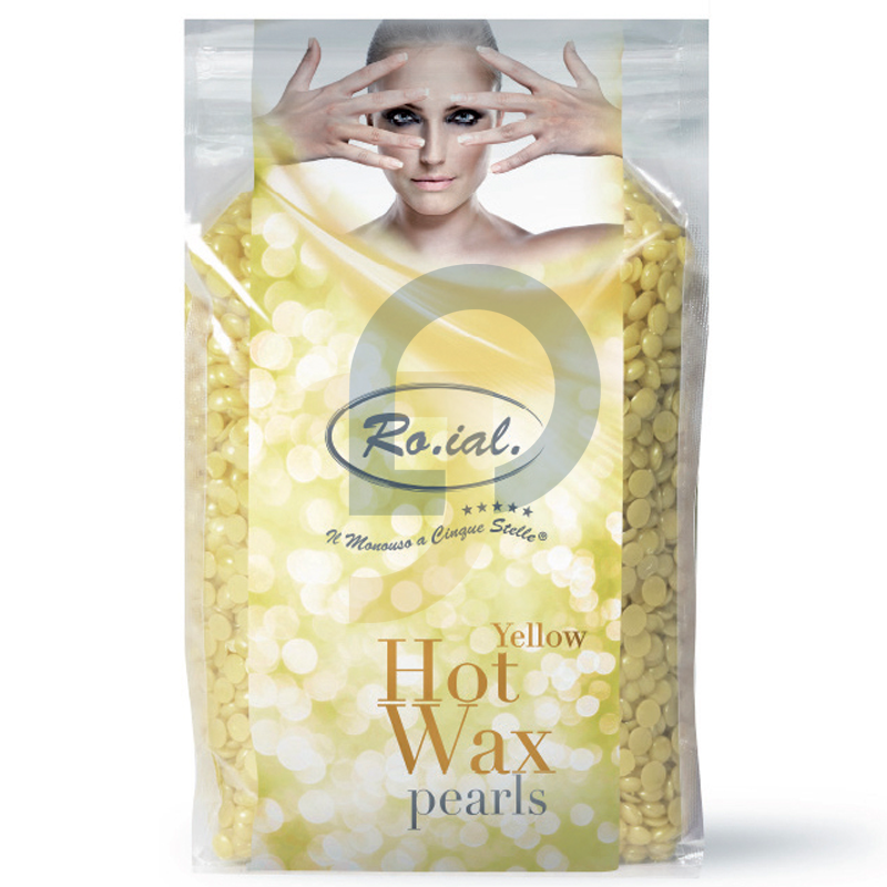 Ro.ial Hot Wax szőrtelenítő viasz YELLOW 800 g