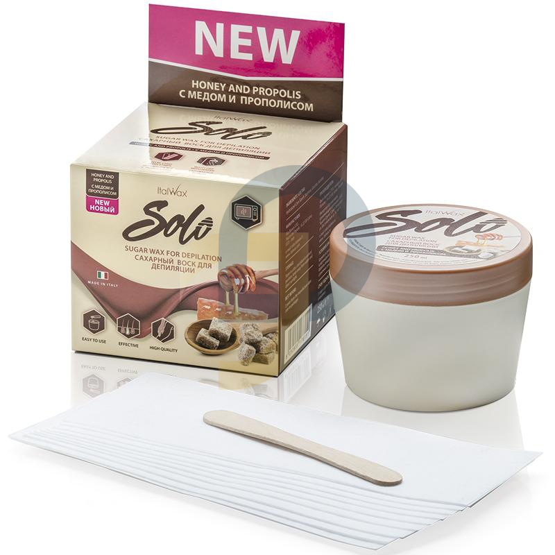 ItalWax Solo Sugar Paste na doma HONEY & PROPOLIS 250 ml
