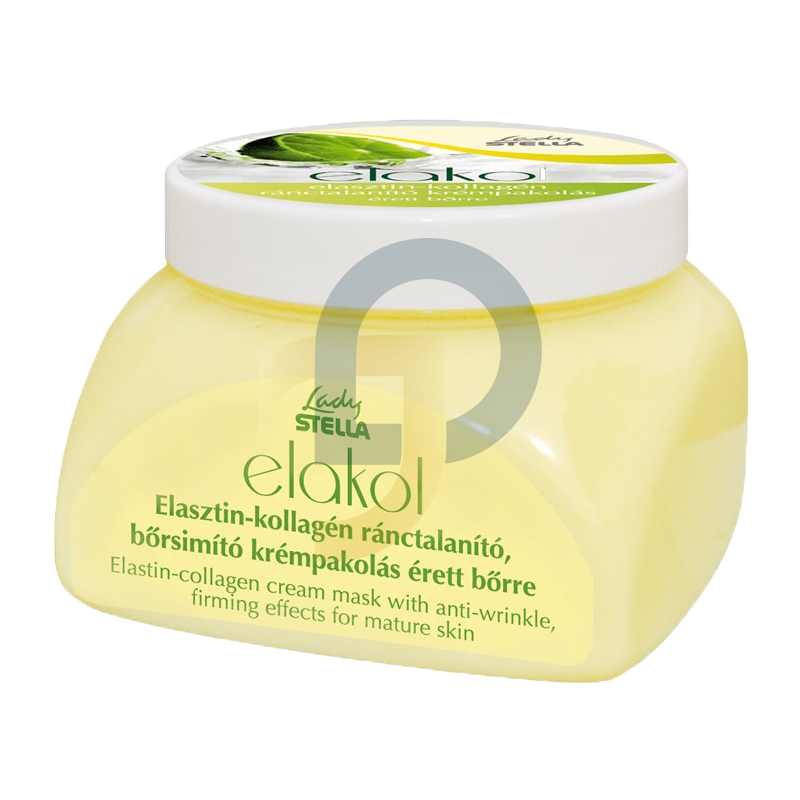 Lady STELLA ELAKOL kolagénová liftingová krémová maska na tvár 200 ml
