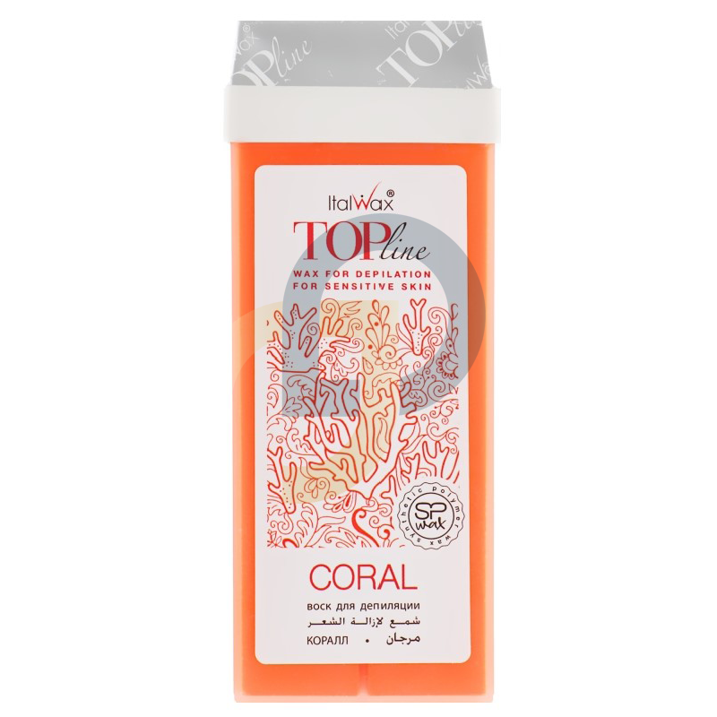 ITALWAX TOP LINE Szőrtelenítő viasz CORAL 100 ml