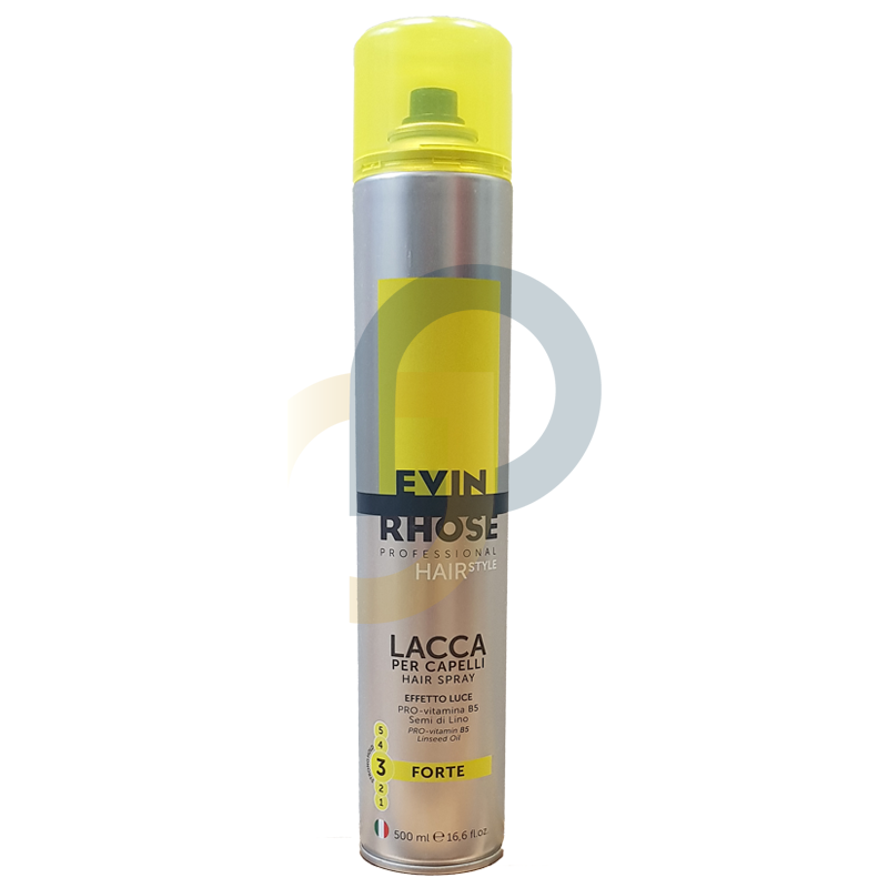 EVIN RHOSE Strong Hold lak na vlasy 500 ml EVIN RHOSE Strong Hold lak na vlasy 500 ml