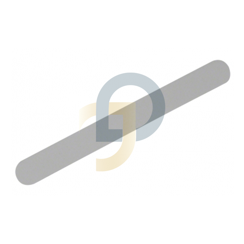 Pilník na nechty rovný biely s fialovým pruhom 100/180