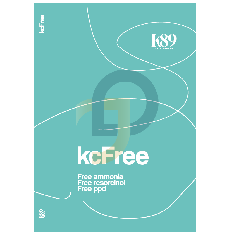 K89 KC FREE vzorkovník farieb na vlasy NOVÝ