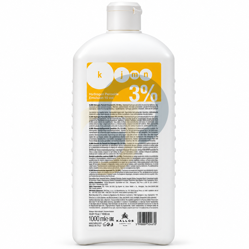 kallos KJMN Hidrogén-Peroxid Emulzió 3% - kötet: 1000 ml