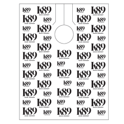 K89 Kc Hyaluronic Jednorázové kadernícke pláštenky s logom 50 ks