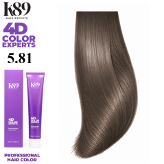 K89 4D Color Experts profesionálna farba na vlasy 5.81
