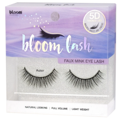 BLOOM 5D Faux Mink umelé mihalnice - Aster