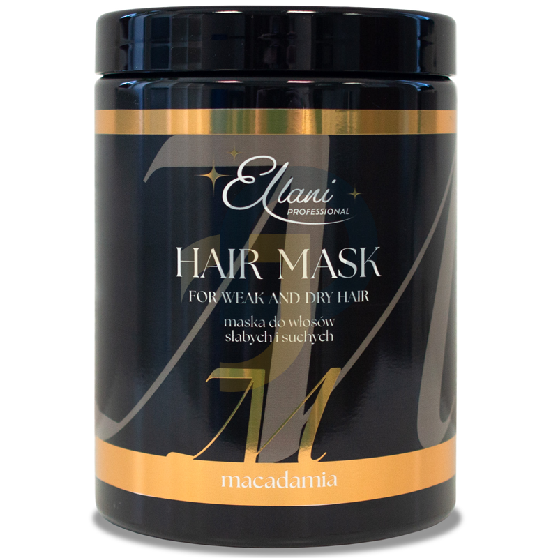 ELLANI MACADAMIA maska na vlasy - Objem: 1000 ml