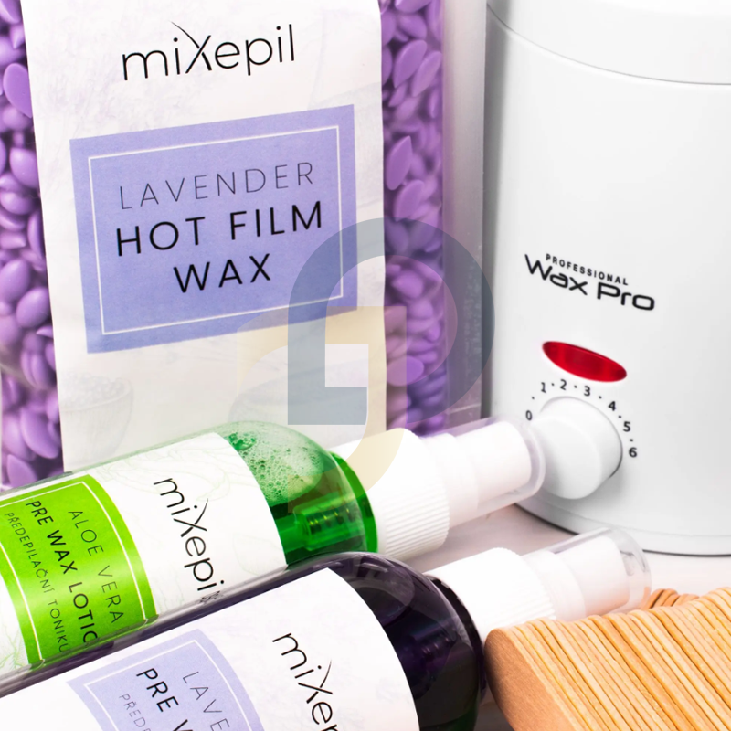Mixepil Sada na depiláciu Oil SPA Ritual LAVENDER