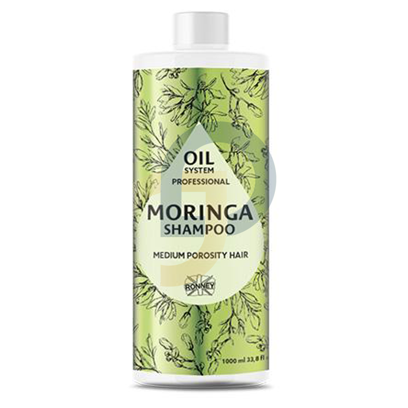 RONNEY Oil System Professional MORINGA haj sampon 1000 ml