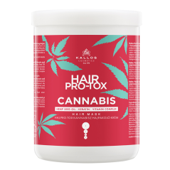 Kallos Hair PRO-TOX CANNABIS maska na vlasy s konopným olejom a keratínom