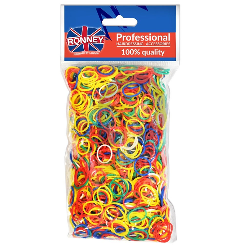 RONNEY Vékony szilikon hajgumik