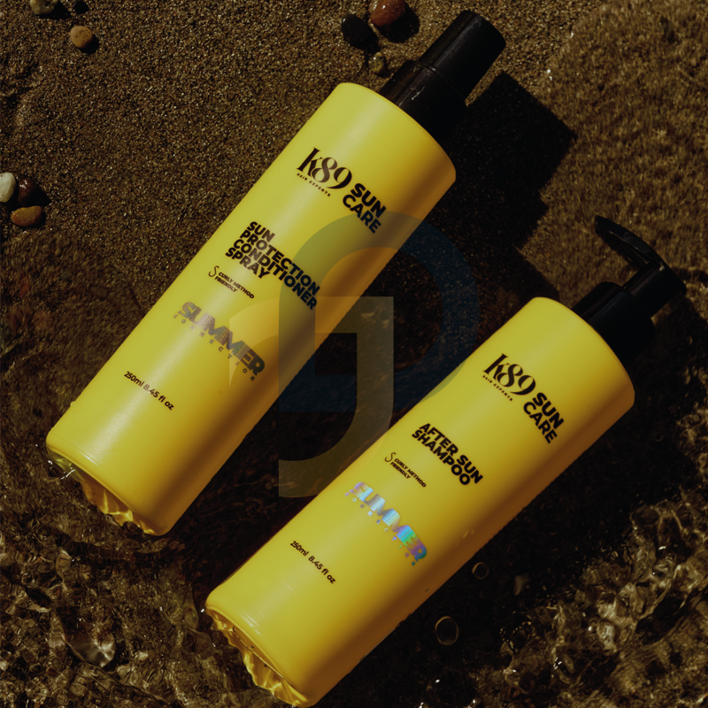K89 SUN CARE Letní set vlasové péče + plážová taška jako DÁREK