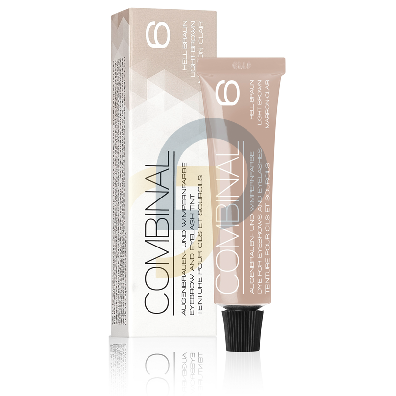 Combinal - farba na obočie a mihalnice Svetlo hnedá Nr. 6