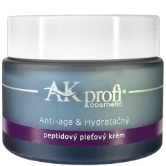 AK profi Anti-age & Hydratačný peptidový pleťový krém 50 ml