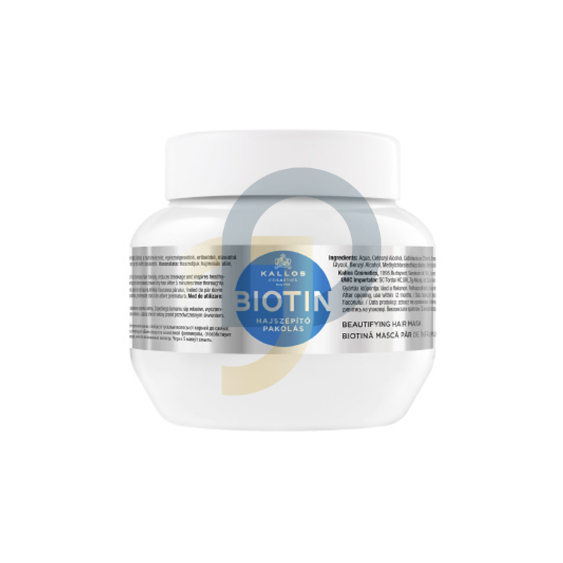 Kallos KJMN BIOTIN hajpakolás - kötet: 275 ml Kallos KJMN BIOTIN hajpakolás - kötet: 275 ml