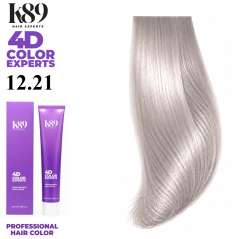 K89 4D Color Experts profesionálna farba na vlasy 12.21