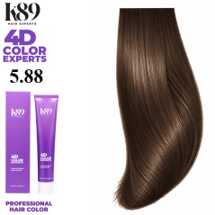 K89 4D Color Experts profesionální barva na vlasy 5.88