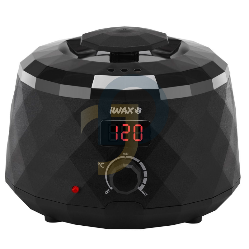 iWax DIAMOND TECH Szőrtelenítő viaszmelegítő 400 ml 100W FEKETE