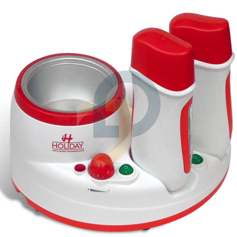 HOLIDAY Kombinovaný ohrievač depilačných voskov 400 ml + 2x roll-on