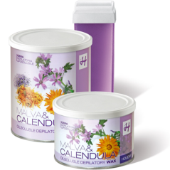 HOLIDAY Liposoluble Hipoallergén szőrtelenítő gyanta Malva & Calendula