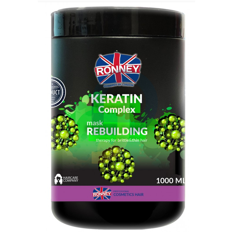 Ronney KERATIN Complex regeneráló hajmaszk  1000 ml