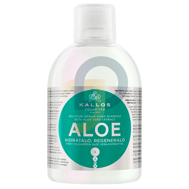 Kallos KJMN ALOE VERA hajsampon 1000 ml
