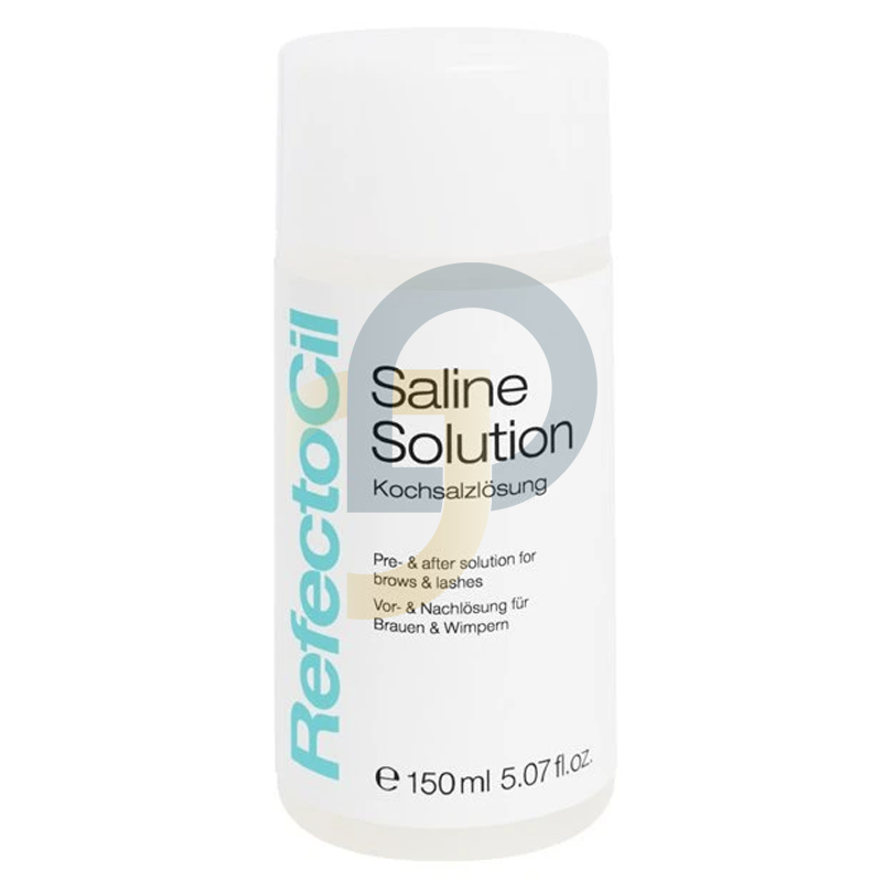 RefectoCil fiziológiás sóoldat a zsíros szennyeződések eltávolítására 150 ml