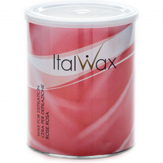 ITALWAX Depilační vosk v plechovce RUŽA 800 ml