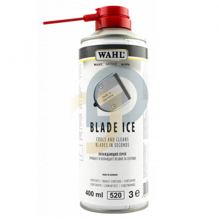 WAHL Blade Ice sprej na vyčistenie, ochladenie, premazanie a ochranu strihacej hlavy 400 ml