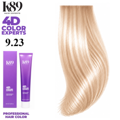 K89 4D Color Experts professzionális hajfesték 9.23