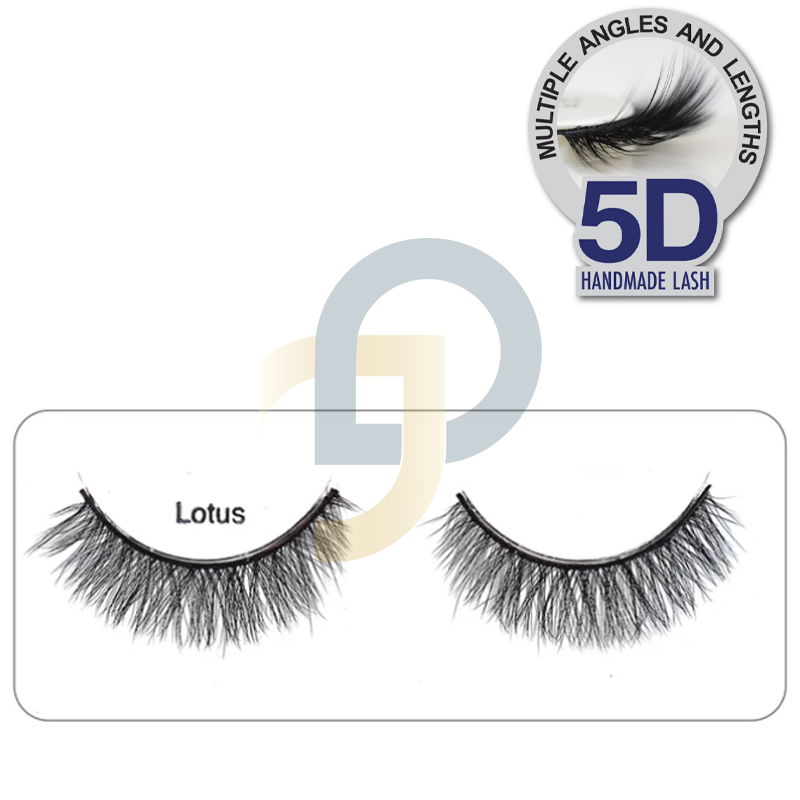 BLOOM 5D Faux Mink umelé mihalnice - Lotus