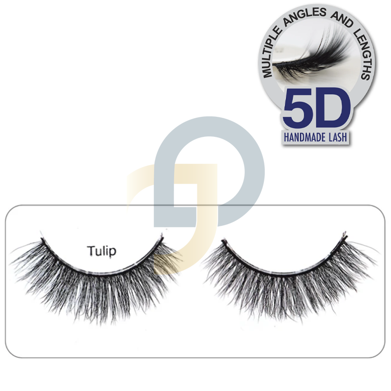 BLOOM 5D Faux Mink umelé mihalnice - Tulip