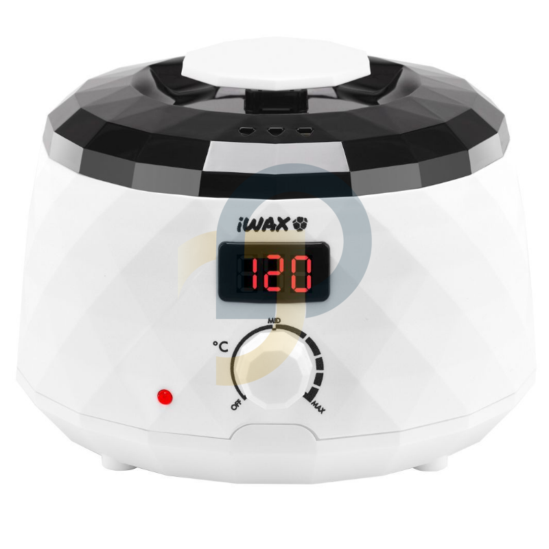 iWax DIAMOND TECH Szőrtelenítő viaszmelegítő 400 ml 100W WHITE