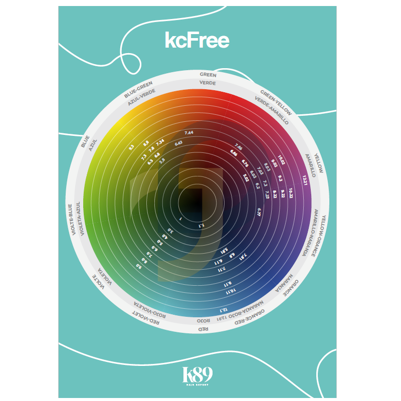 K89 KC FREE hajszín minták ÚJ