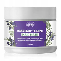 RONNEY Rosemary & Mint Maska na vlasy 500 ml
