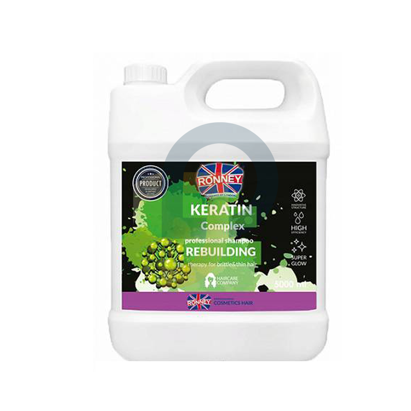 Ronney KERATIN Complex Obnovujúci šampón na krehké vlasy - Objem: 5000 ml
