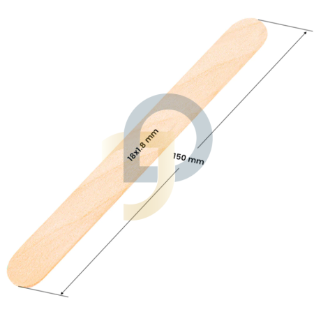 Fa kozmetikai spatula STANDARD 50 db