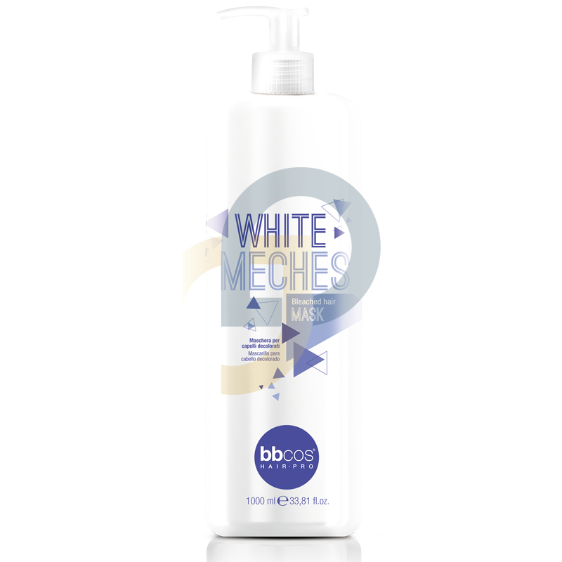 BBcos White Meches maska pre melírované vlasy 1000 ml BBcos White Meches maska pre melírované vlasy 1000 ml