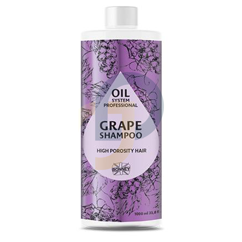 RONNEY Oil System Professional GRAPE haj sampon 1000 ml RONNEY Oil System Professional GRAPE haj sampon 1000 ml